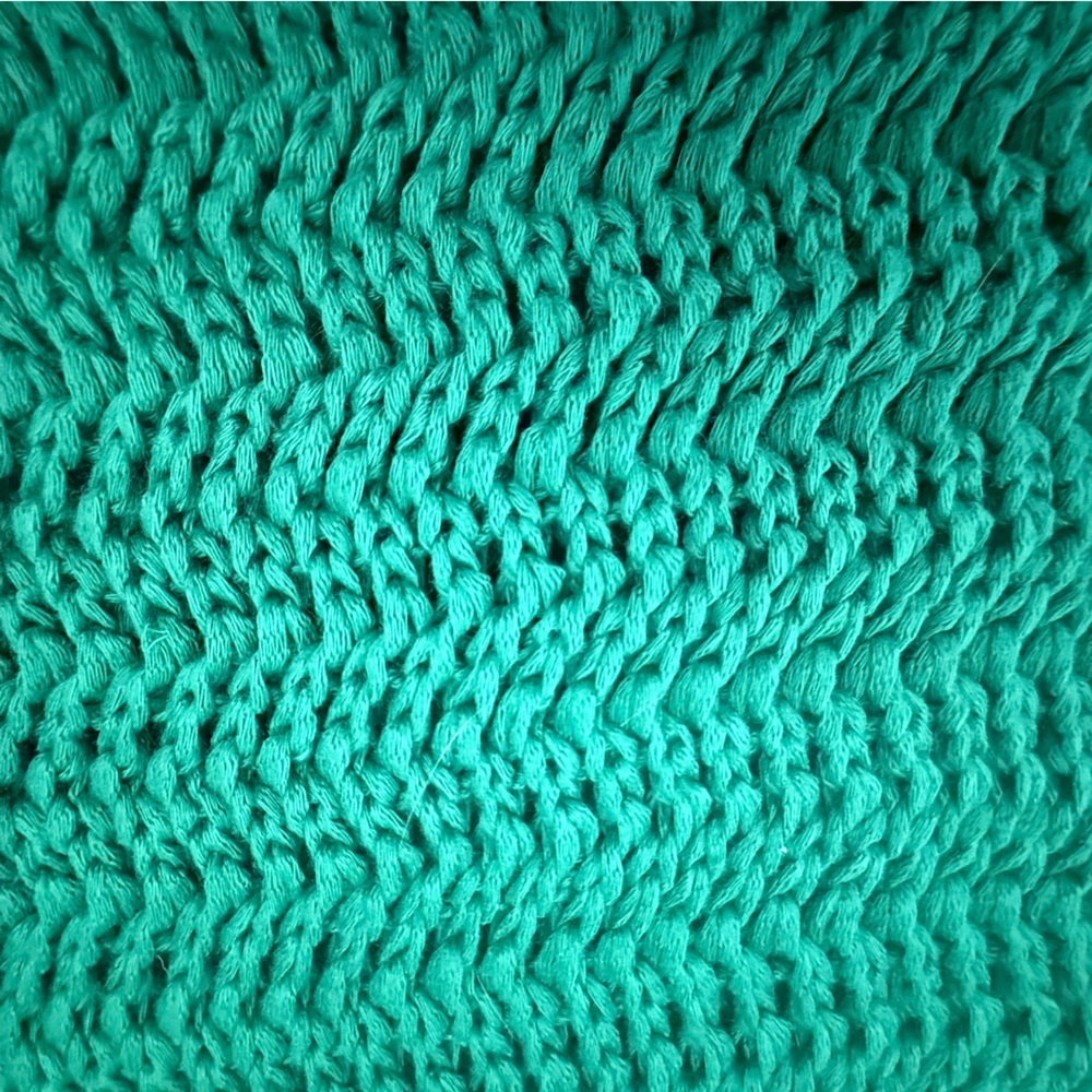 Peppermayo Haven Crochet Cut-Out Maxi Dress Green Two-Tone Size S/M - Picture 6 of 11